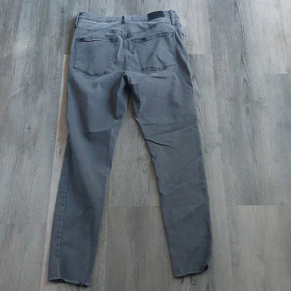Madewell 10" High Rise Skinny Jeans Washed black Wash Women’s Size 31 - Picture 7 of 8